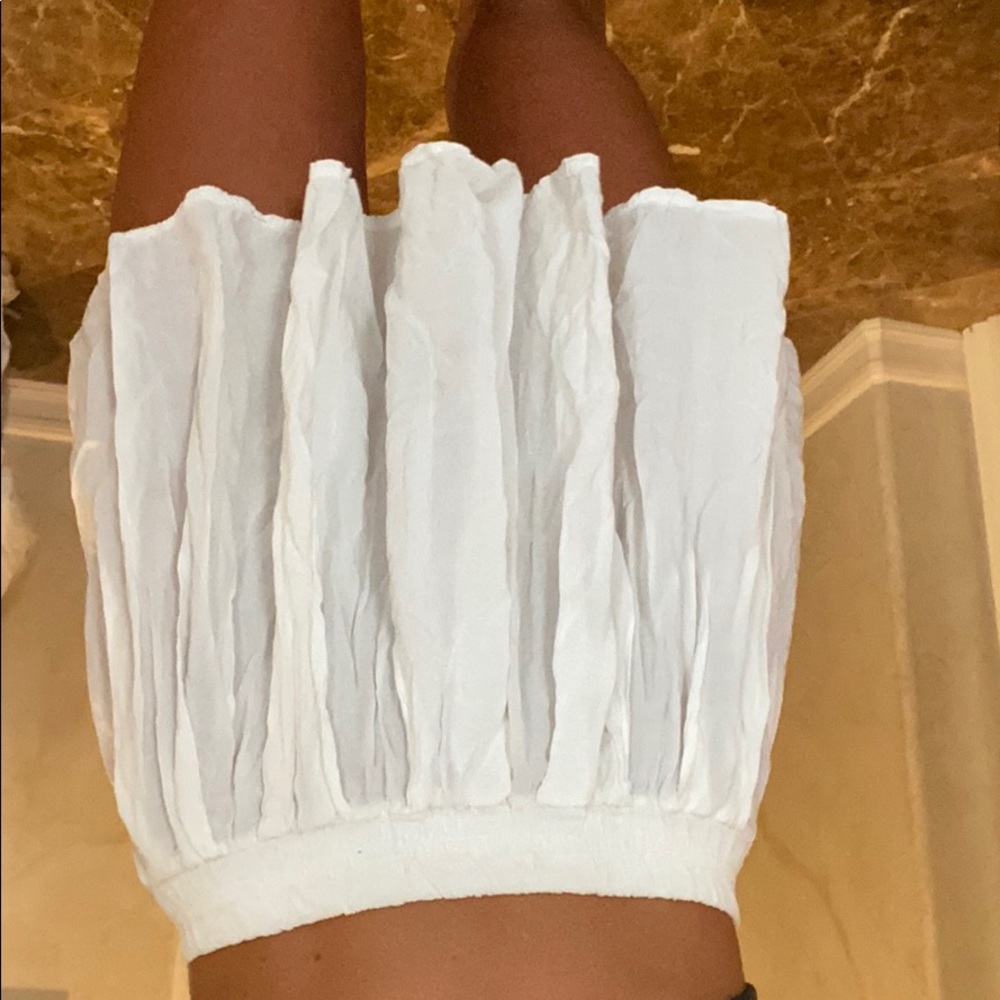 White flow he skirt